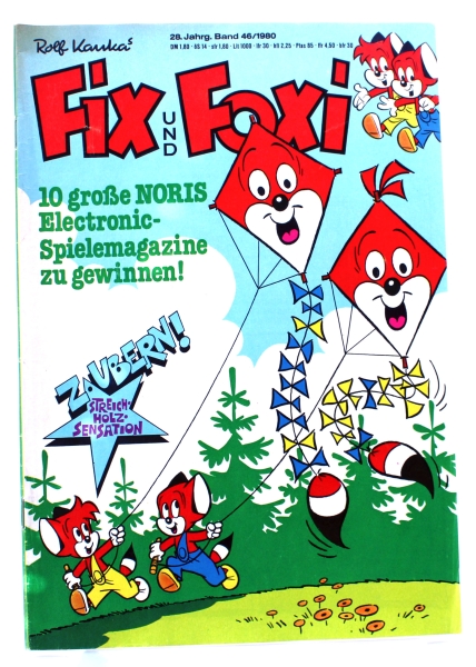 Fix und Foxi Comic Heft 28. Jahrgang Band 46: Die faulen Ritter